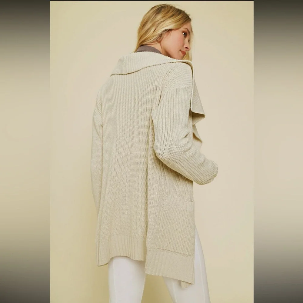 🆕Cardigan Shawl Collar Ivory S, M & L Available - Picture 5 of 5